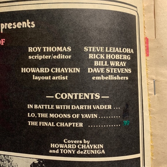 Star Wars Marvel Special Edition Whitman comic - Picture 5 of 5